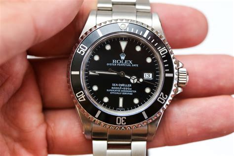 rolex oyster perpetual date sea dweller 16600|Rolex Sea-Dweller 4000 price.